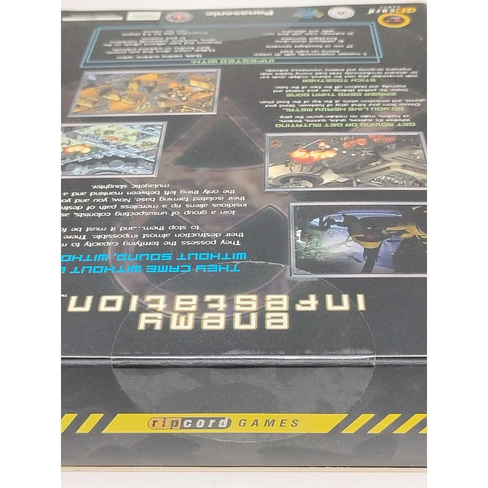 Enemy Infestation (PC, 1998) RC-009 1998 PC Big Box Game New Sealed Panasonic